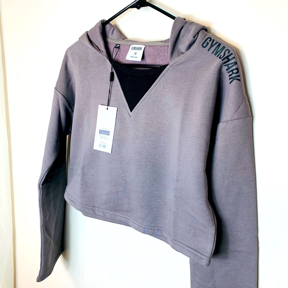 Gymshark Solo Cropped Hoodie - Picture 2 of 8